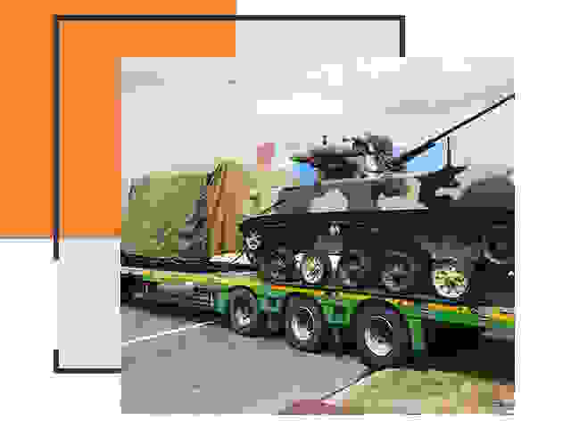 Перевозка военной техники в Усть-Джегуте